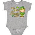thumbnail image 3 of Inktastic My First St. Patricks Day Leprechaun and Shamrocks Boys or Girls Baby Bodysuit, 3 of 5