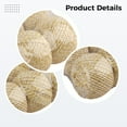 thumbnail image 3 of 10 Pcs of Cotton Twine Ball for Wrapping, 0.06 in / 0.15 cm Yellow and White String, Food Safe Twine for Cooking, Gift Wrapping, Crafts Pack, Decorative Orbs For Bowls, 3 of 5
