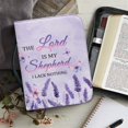 thumbnail image 6 of HELLHERO Lavender Field with Butterflies Bible Covers, Zipper PU Leather Church Bible Bag for Work Christian Prayer Study, Top Handle Bible Book Covers, 6 of 12
