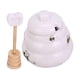 thumbnail image 5 of Ounissouiy Elegante tarro de miel de cerámica con tapa, contenedores de almacenamiento versátiles para decoración de fiestas de especias Organizadores de utensilios de cocina, 5 of 6