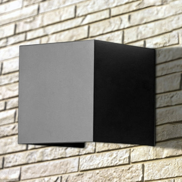 Aplique LED para Pasillo Villa (Luz blanco negro 10W)