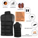 thumbnail image 4 of TFixol Chaleco calefactable para hombres y mujeres, chaqueta eléctrica recargable por USB Eigffole, 4 of 8