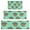 Cute Green Hedgehog-2, variant on Cute Green Hedgehog Pattern Kitchen Rugs Sets Of 3,Kitchen Runner Rugs Non Skid Washable,Decorative Kitchen Floor Mats for Kitchen,Sink,Laundry,17"x30" 17"x47" 17"x59"