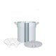 thumbnail image 1 of Vaporera olla PRODOM 70 LT aluminio IDEAL para cocinar, 1 of 7