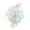 Light Blue, variant on Wedding Wrist Corsage Satin Fabric Rose Double Elastic Pearl Bracelet Bridesmaid Wrist Flower Blush Pink