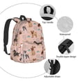 thumbnail image 3 of Cute dog Backpack for Women 16.9 inch Travel Casual Laptop Backpack Lightweight Waterproof Hiking Daypack, 3 of 7