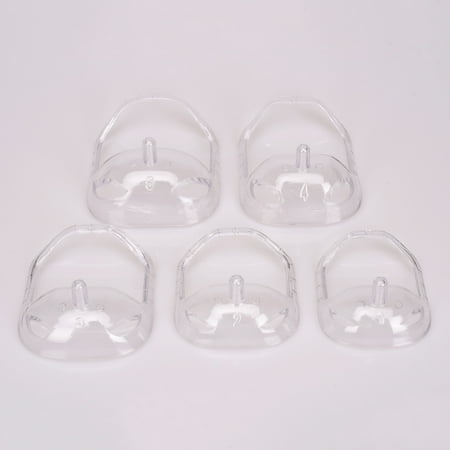 

5 Pcs Men Mustache Shaper Styling Template Goatee Beard Guide Stencil Shaving Design Tool New