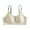 Beige, variant on Womens Jelly Bras Push Up Deep V Neck Sports Bra Smooth Side Support Fixed Cups Light Summer Thin Wireless Loungewear Blue M