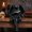 Demon Cloak 12cm, variant on 4.72 Inch Halloween Mini Hooded Demon Reading Figurine, Dark Gothic ABS Desk Statue, Decorative Ornament for PC Tower Shelf Side Table