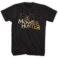 thumbnail image 1 of T-Shirt Adulte Noir avec Logo Monster Hunter 4Xlt, 1 of 2