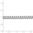 thumbnail image 5 of 14K White Gold 5.2mm Flat Curb Chain, 5 of 5