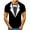 White, variant on Men's 3D-Print Realistic Tuxedo Short Sleeve T-Shirt Classic Party Humor Vintage Funny Tux Tee Joke Concert Festival T Shirt for Men