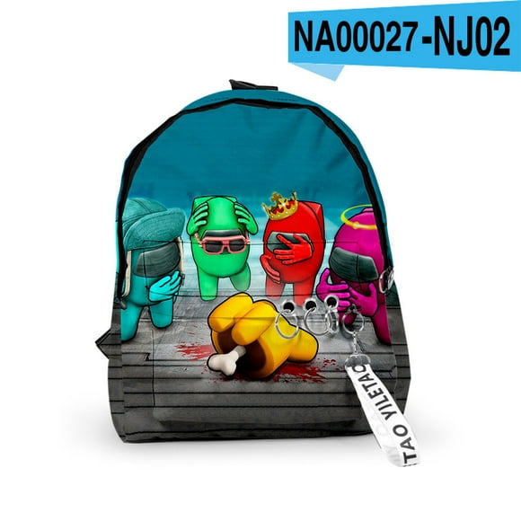 Nouveaux Sacs à Dos Mignons Among Us pour Garçons Imperméables 3D Dessin Animé Among Us Sac à Dos Scolaire Sac à Livres Among Us Imprimé Personnages Sac à Dos Sacs à Bandoulière Campin Meilleurs Cadeaux pour Enfants