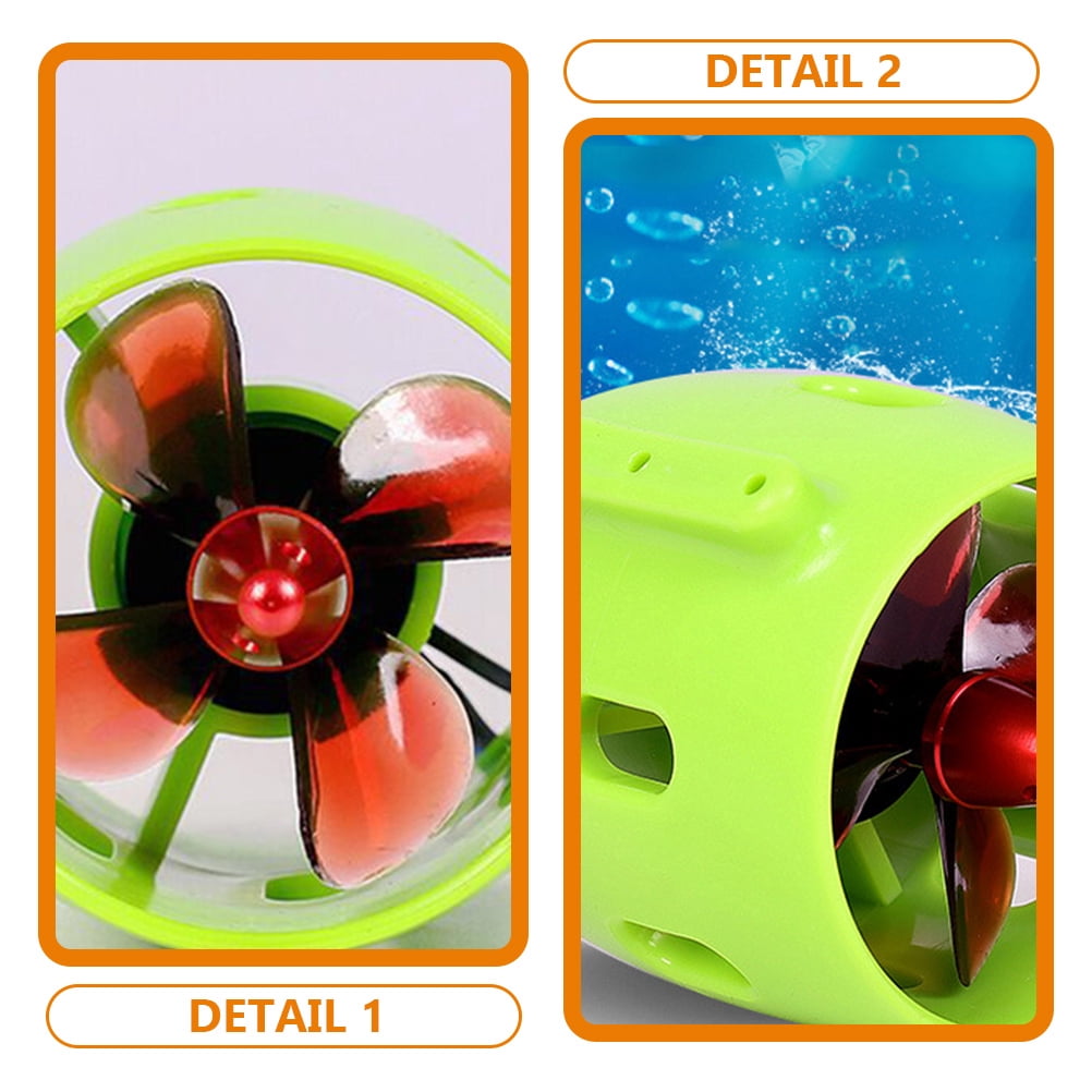 ADDHAT RC Boat Underwater Propeller with High-Efficiency Brushless Motor for and Reverse