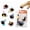 Fly Set, variant on 9 PCS Replacements with Bells for Cat Fishing Pole Toy, Interactive Cat Toy Shiny Insect Refills for Cat Wand Toy