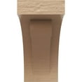 thumbnail image 2 of 4"W x 8"D x 8"H Classic Viola Rough Cedar Woodgrain TimberThane Corbel, Primed Tan, 2 of 6