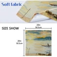 thumbnail image 5 of GZHJMY Fishing Man Cloth Napkins Washable Reusable Polyester Dinner Napkins 20 x 20 Inch for Home Weddings Parties Holiday Table Napkins Set of 1, 5 of 6