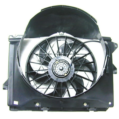 Agility Auto Parts 6024101 Dual Radiator and Condenser Fan Assembly for Ford Lincoln Mercury Models