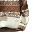 thumbnail image 4 of Chandails et Pulls pour Hommes, Chandail Décontracté Imprimé à Manches Longues à Col Rond Polyvalent en Tricot, Chandail pour Homme, 4 of 6
