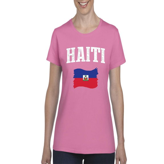 NIB - Women's T-Shirt Short Sleeve - Haiti