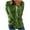Green, variant on Cyber.Monday /Black and Friday Womens Clothing Under 15.00 Fayshow0 Womens Tops Long Sleeve Fashion Women Print Long Sleeve Comfortable Breathable Round-Neck Shirt Tops