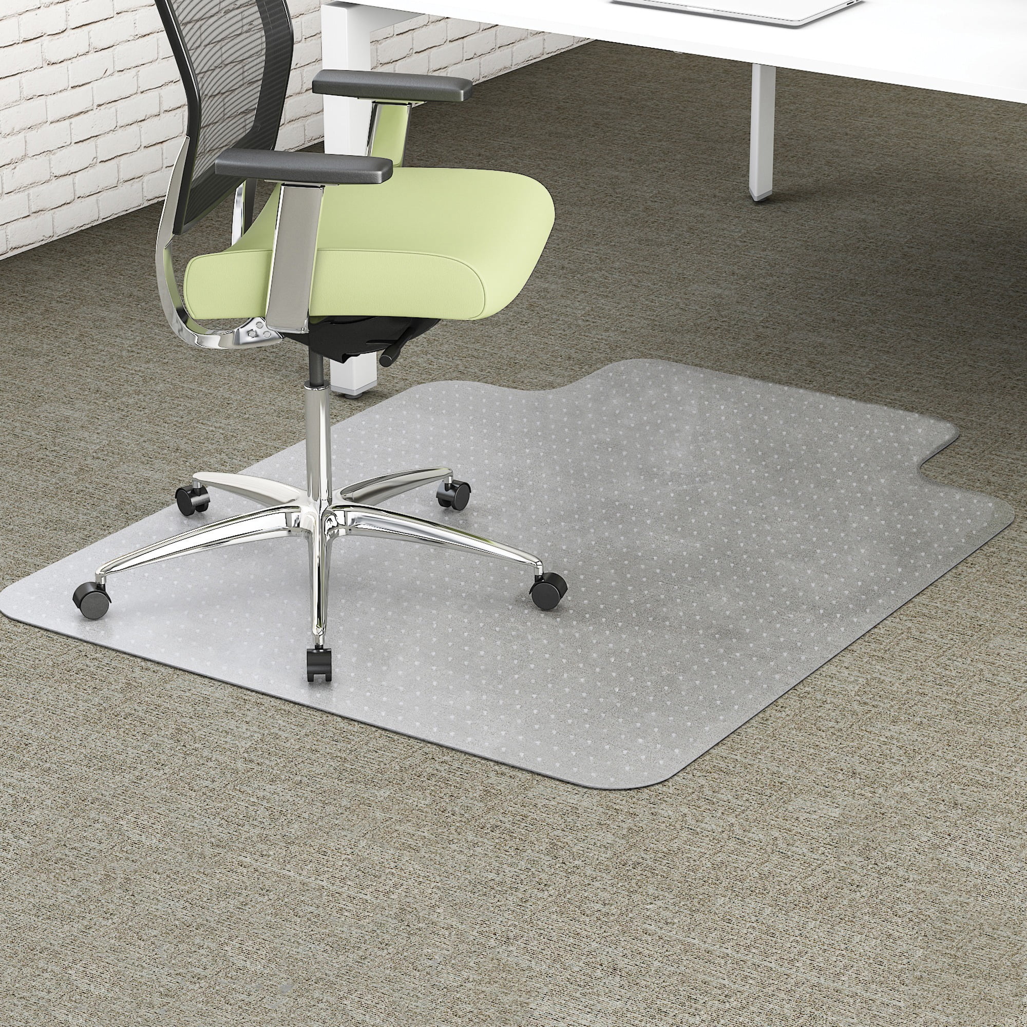 Deflecto EnvironMat 36 x 48 Chair Mat for Medium Pile Carpet