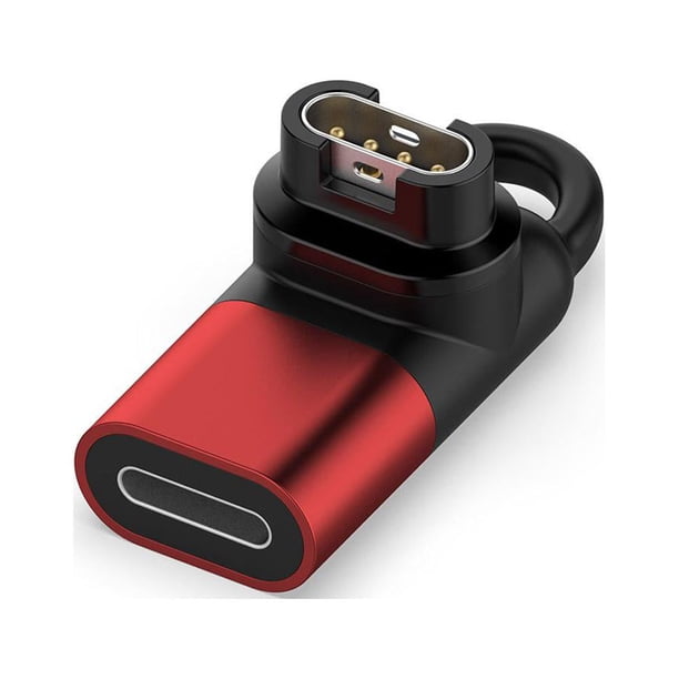 Adaptador Reloj Cargador IOS para Garmin Fenix 7/7S/7X/6/6S/6X Rojo FLhrweasw Nuevo