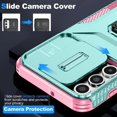 thumbnail image 2 of Funda para GANGXUN Samsung Galaxy A16 - Soporte metálico, Función magnética, Verde, 2 of 5