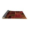 thumbnail image 2 of Ahgly Company Indoor Rectangle Patchwork Orange Transitional Area Rugs, 4' x 6', 2 of 4