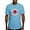 Baby Blue, variant on - Mighty Morphin Power Rangers Men's Classic T Shirt - Fitted T-Shirt, Vintage Fit Soft Cotton Tee