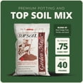 thumbnail image 2 of Michigan Peat Garden Magic Organic Planting Potting Top Soil Blend, 40 Pound Bag, 2 of 7