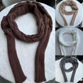 thumbnail image 2 of WAITLOVER Bufanda de punto de otoño e invierno, cuello de Navidad de manga larga hueco retorcido, 2024, 2 of 6