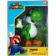 World of Nintendo Super Mario Yoshi Action Figure (with Egg)