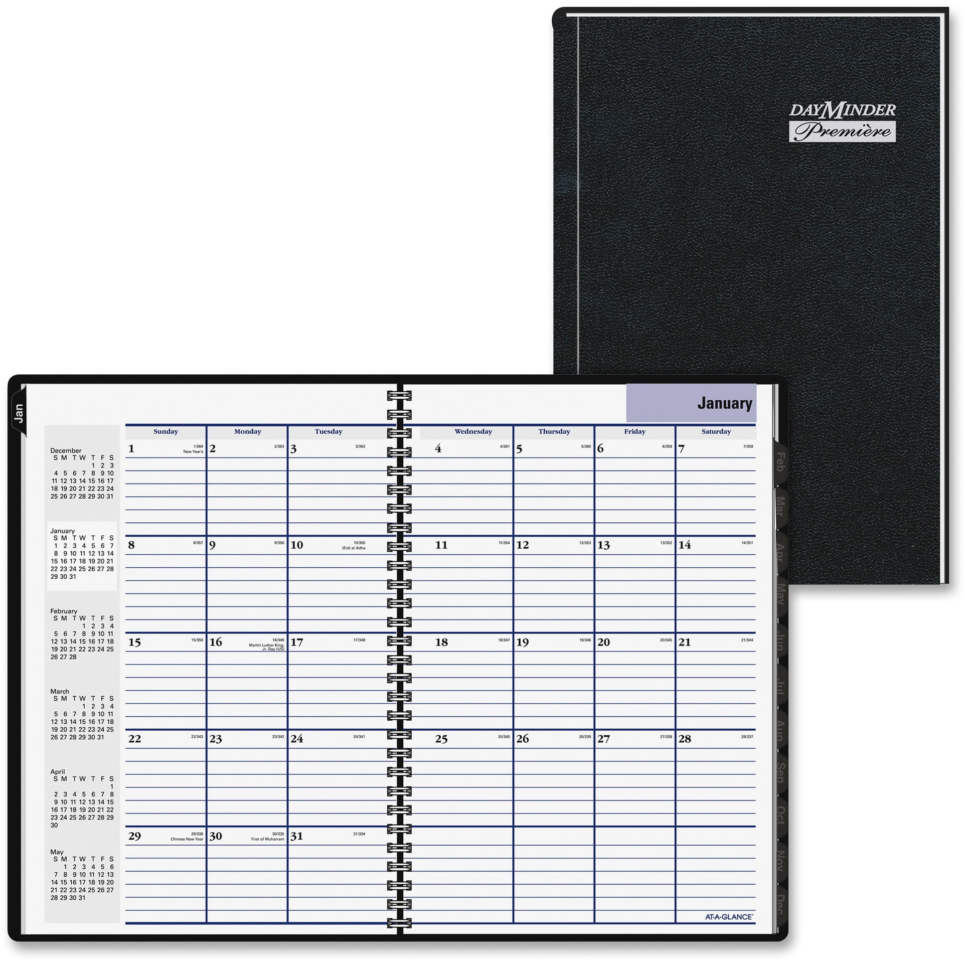 At-a-glance Dayminder Harcover Monthly Planner - Walmart.com