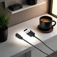 thumbnail image 3 of Black Compatible for Da Fit Smart Watch Charger Replacement USB Charger Cable 33 Ft Charging Cord for Smart Watch for Da Fit App Smartwatch Cables and Chargers Portable Dock Cord, 3 of 5