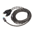 thumbnail image 3 of Cable de sonido de 2 pines Cable de cobre plateado 3 en 1 de repuesto para HD650 HD660S HD6XX HD600 HD660 HD580 HD535 HD545 Gris frío, 3 of 10
