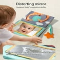 thumbnail image 3 of QJUHUNG Baby Early Education Cloth Calendar Book with Distorting Mirror  Teething Safe  Multi-Dimensional Sensory Development  Intellectual Stimulation Toy for Boys and Children Ages 708., 3 of 7