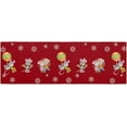 thumbnail image 2 of Kitchen Rugs and Mats Set of 1 Christmas Cartoon Mouse Colorful Lanterns Snowflake Red Kitchen Sink Mat,Non-Slip Area Runner Rug,Washable Floor Mat for Home Dining Room Office 20"x47", 2 of 6