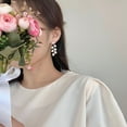 thumbnail image 2 of Delicate Pearl Chandelier Earrings, 2 of 9