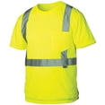 thumbnail image 2 of RTS2110X5 5X Lime Safety Short Sleeve T-Shirt, 2 of 3