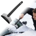 thumbnail image 2 of 7.28in Car Accessories Extendable Winter Car Ice Scraper Windshield Quick Clean Glass Brush SNOW Remover Cleaner Auto Window, 2 of 7