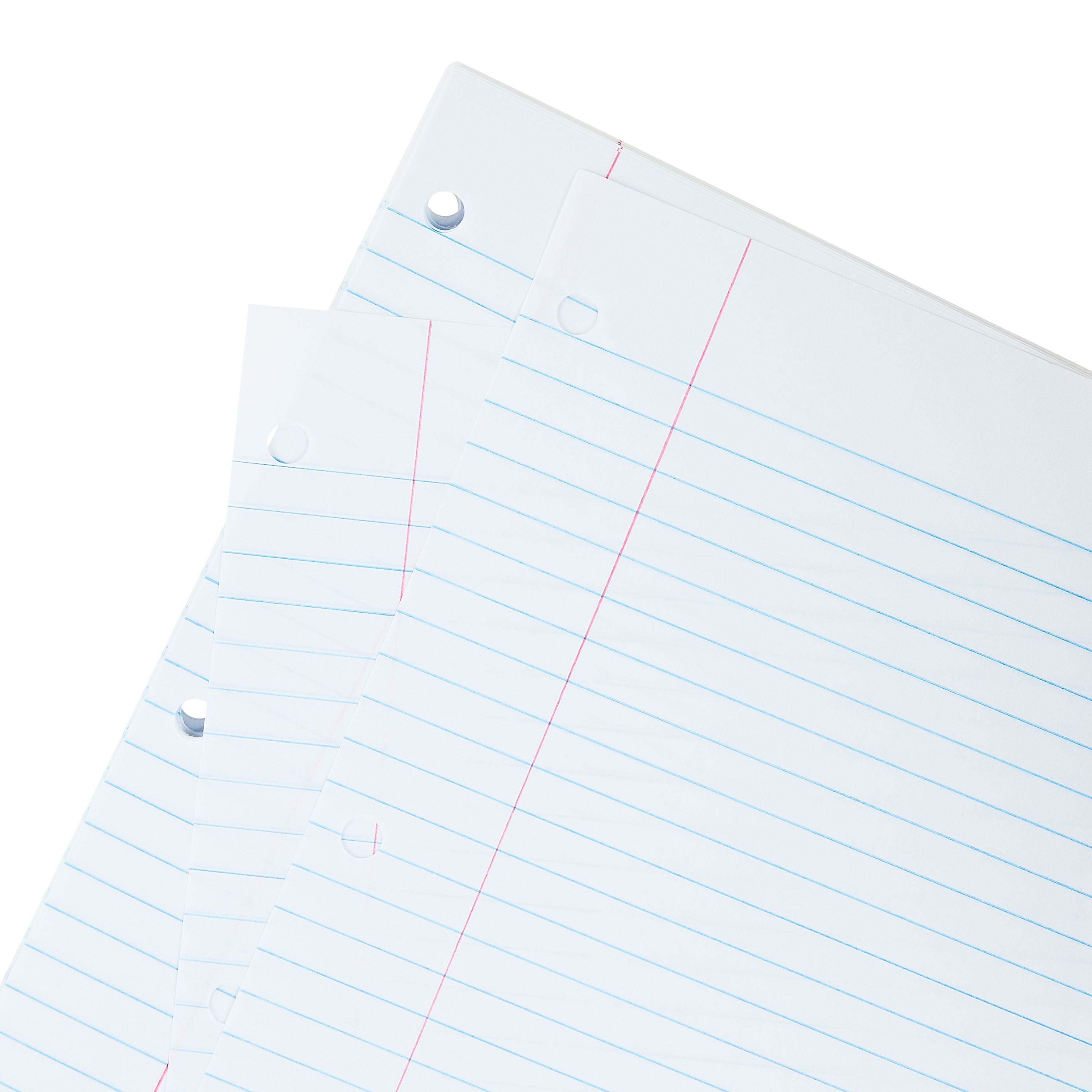 Papel para rellenar Pen+Gear de rayas anchas, 150 hojas, 10.5" x 8" 5