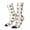 White, variant on DOGS FACE Pattern Sport Socks for Women and Men Crew Socks Sporty Calf Socks Casual Socks