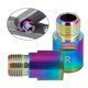 thumbnail image 4 of Extensores de pedal de bicicleta, 1 par de extensor de pedal de bicicleta, espaciador de pedal extendido, piezas de repuesto para pedales roscados de Colorido 20 mm SOLEDAD Extensores de pedal de bicicleta, 4 of 10