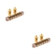 thumbnail image 4 of Toystoory Roller Saddle Bridge Puentes ajustables Accesorios con poste Hole Set Lock Tailpiece para guitarras eléctricas Instrumento musical Type2 NO2, 4 of 6