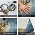 thumbnail image 3 of Honeii Vintage Compass Pattern Door Mat, Welcome Door Mats Outdoor Indoor, Stain and Fade Resistant, Non-Slip Entry Matfor Bedroom, Bathroom, Kitchen, 3 of 7