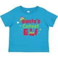 thumbnail image 3 of Inktastic Christmas Santa's Cutest Elf Boys or Girls Toddler T-Shirt, 3 of 5