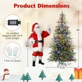 thumbnail image 2 of 8FT Pre-Lit Artificial Christmas Tree w/400LED Lights 11 Modes 890 Branch Tips, 2 of 10