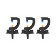 thumbnail image 3 of Spray 10 Set Rotating G Type Refraction Micro Nozzle Watering Sprinkler Irrigation Equipment For Greenhouse, 3 of 8
