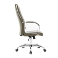 thumbnail image 3 of LeisureMod Sonora Modern High-Back Tall Adjustable Height Leather Conference Office Chair with Tilt & 360 Degree Swivel, 3 of 5